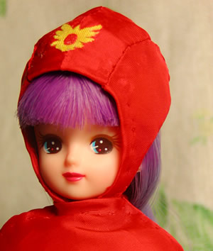 ムーン姫　紫　表情